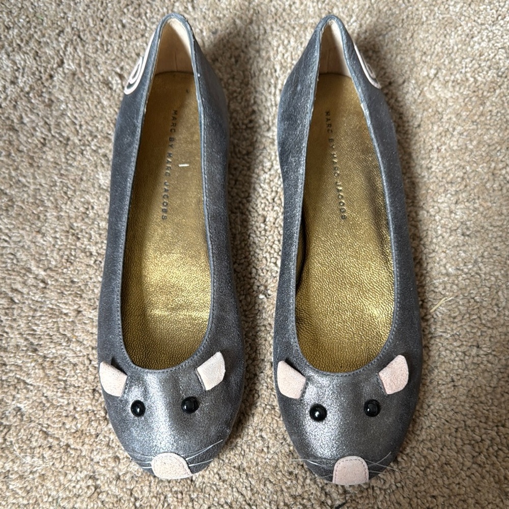 Marc Jacobs Gray Mouse Woman’s Shoes